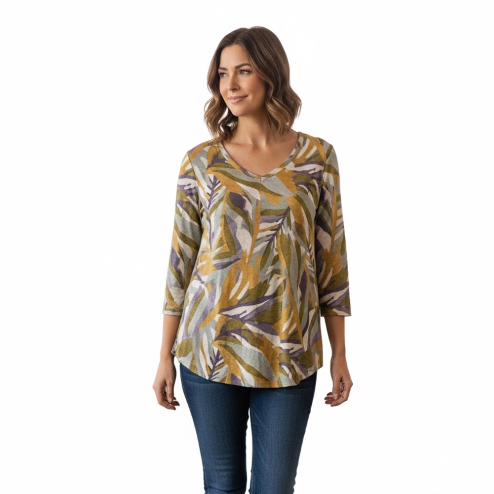 Rachel Zoe 100% Linen Blouse- 1x